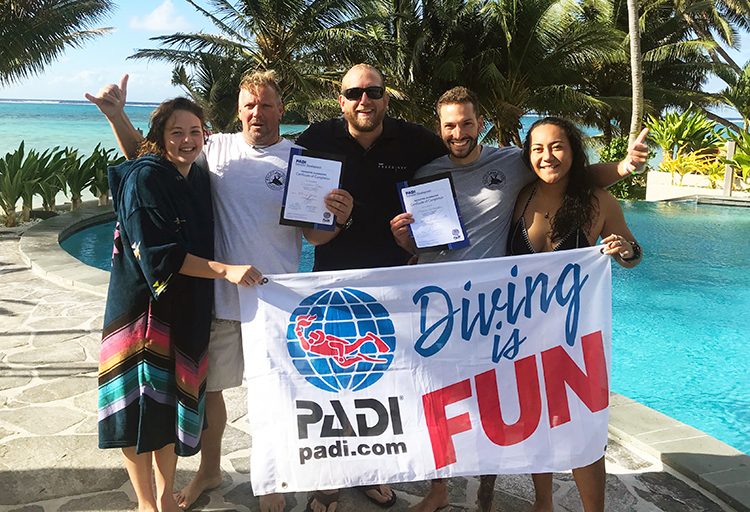 PADI Professional Instructor Internship with Pacific Divers