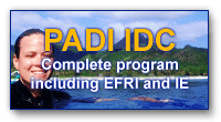 PADI IDC in Rarotonga